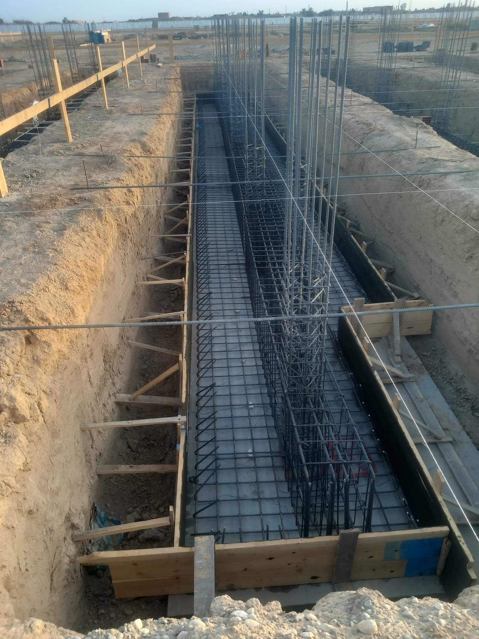 Foundation Rebar and Formwork